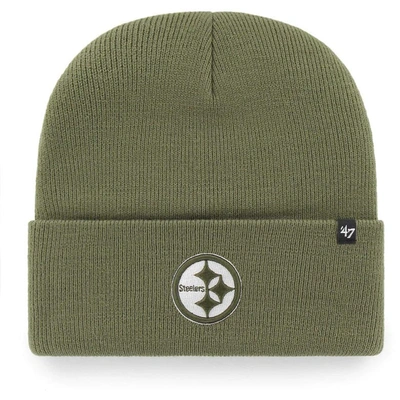 Shop 47 '  Green Pittsburgh Steelers Haymaker Cuffed Knit Hat
