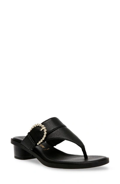 Shop Anne Klein Thessy Sandal In Black