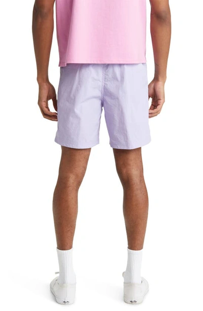 Shop Saturdays Surf Nyc Tyler Shorts In Lavender