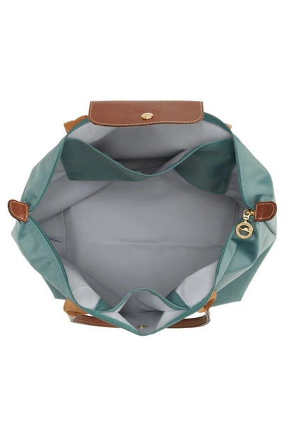 Longchamp Le Pliage Large Nylon Shoulder Tote Bag In Cypress