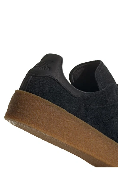 Shop Adidas Originals Stan Smith Crepe Sole Sneaker In Core Black/ Supplier Color