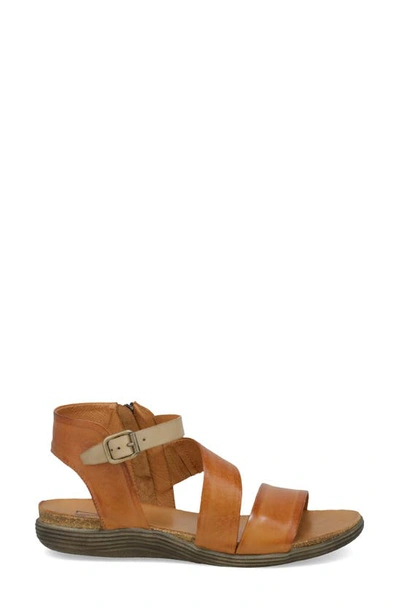 Miz Mooz Meadow Sandal In Brandy