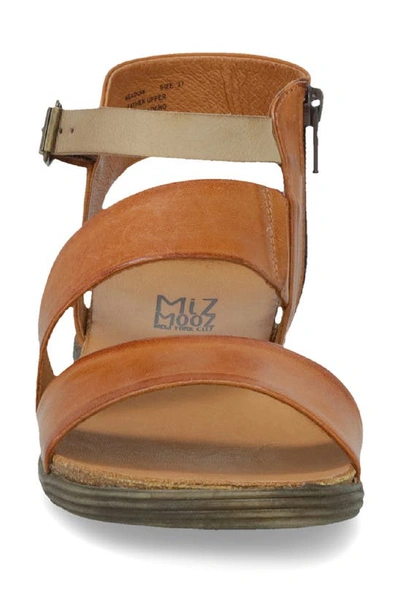 Miz Mooz Meadow Sandal In Brandy