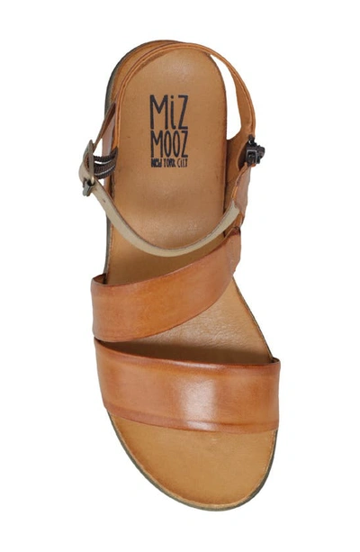 Miz Mooz Meadow Sandal In Brandy
