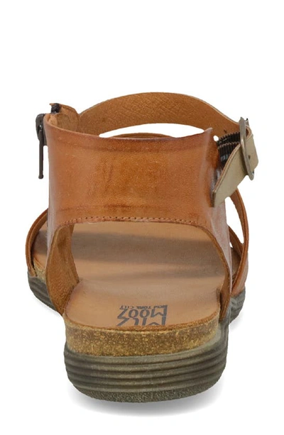 Miz Mooz Meadow Sandal In Brandy