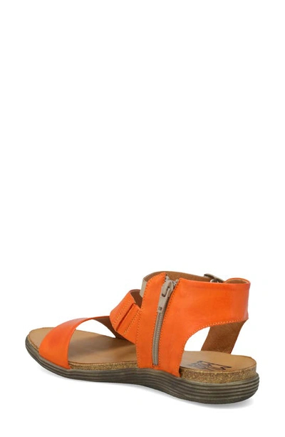 Miz Mooz Meadow Sandal In Orange