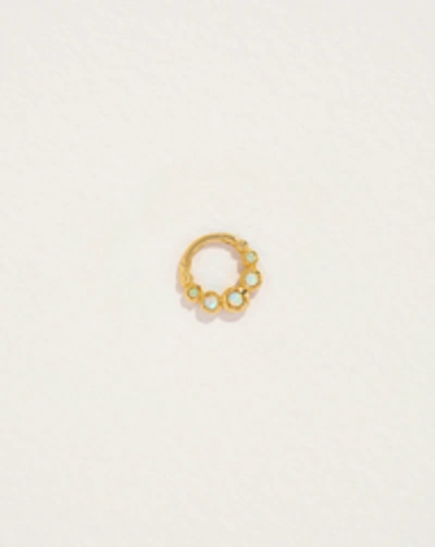 Piercing 6mm Molten Clicker In Gold