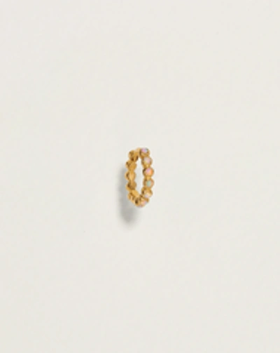 Piercing 8mm Molten Eternity Huggie In Gold