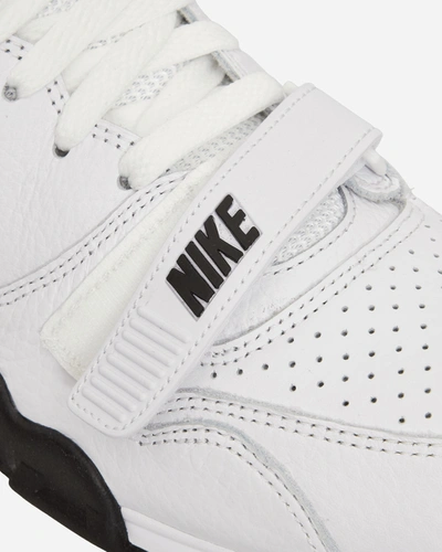 Shop Nike Air Trainer 1 Sneakers White / Black In Multicolor