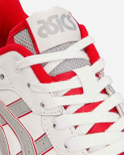 Shop Asics Ex89 Sneakers White / Classic Red In Multicolor