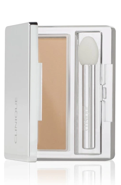 Shop Clinique All About Shadow Soft Matte Eyeshadow Single In French Vanilla