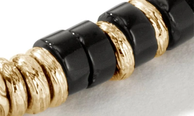 Shop John Hardy Heishi Beaded Bracelet In Black