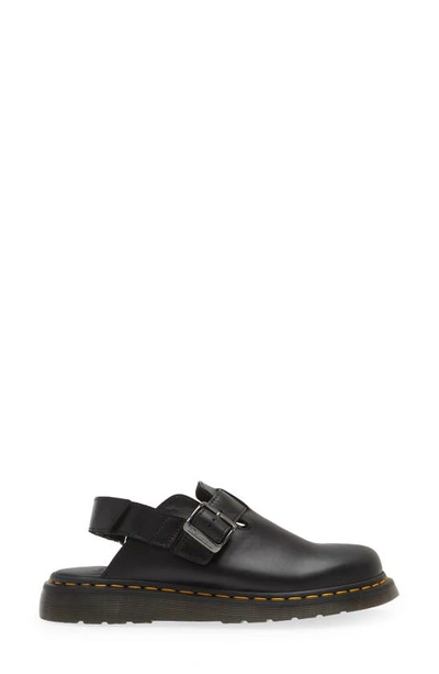 Shop Dr. Martens' Jorge Ii Slingback Clog In Black Brando