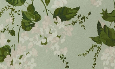 Shop Reformation Arie Floral Silk Midi Skirt In Tea Garden