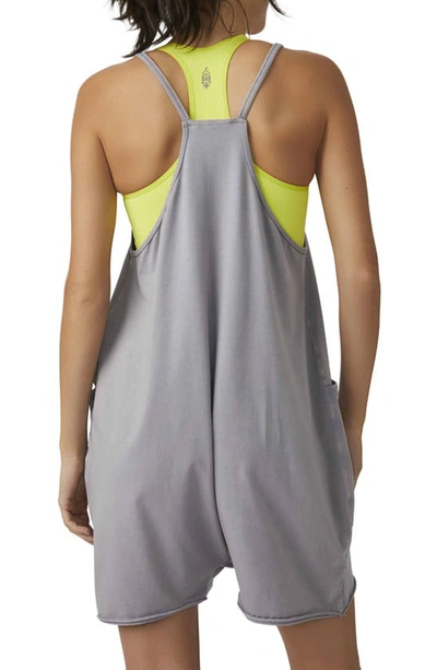 Fp Movement Hot Shot Romper In Blue Granite