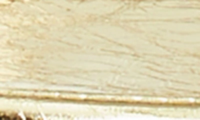 Tory Burch Capri Metallic Flip Flop Sandals In Spark Gold