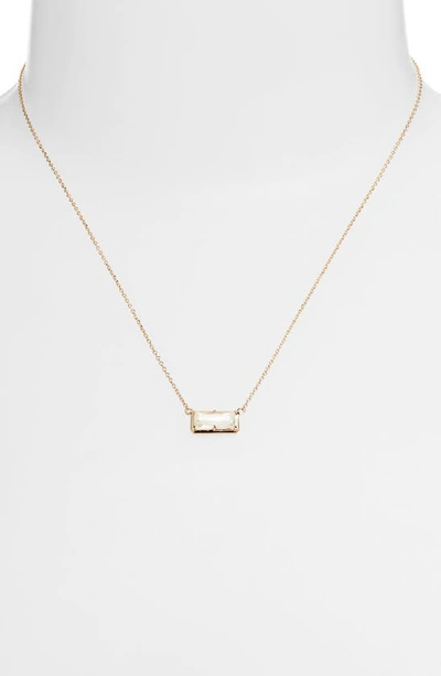 Shop Anzie Classique Melia Carr White Topaz Pendant Necklace