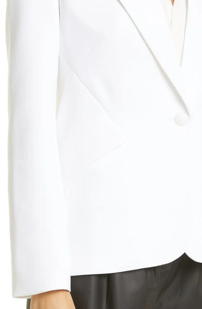 Shop L Agence Chamberlain Blazer In White