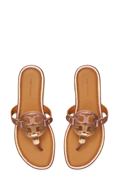 Shop Tory Burch Miller Soft Sandal In Coral