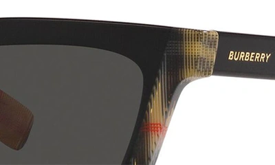 Shop Burberry Briar 52mm Square Sunglasses In Grey