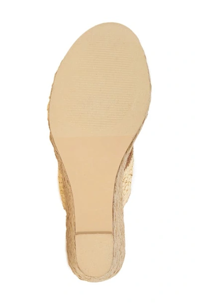 Andre Assous Nitra Wedge Sandal In Beige