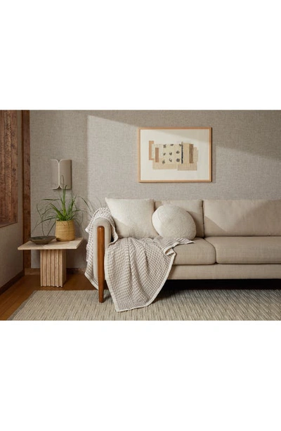 Parachute Waffle Cotton Throw Blanket In Putty