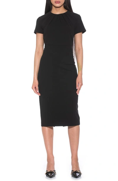 Alexia Admor Quinn Stretch Sheath Dress In Black