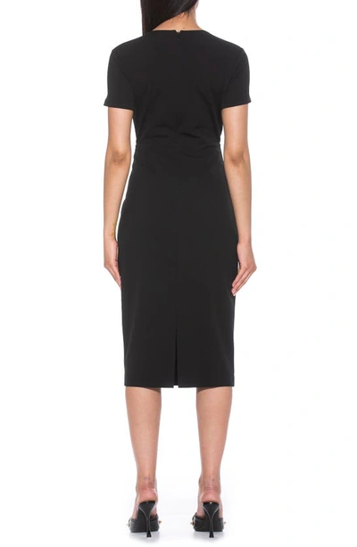 Alexia Admor Quinn Stretch Sheath Dress In Black