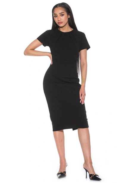 Alexia Admor Quinn Stretch Sheath Dress In Black
