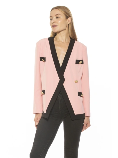 Shop Alexia Admor Emele Blazer In Pink