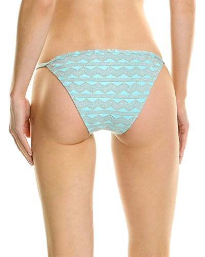 Shop Solid & Striped The Lulu Bikini Bottom In Blue