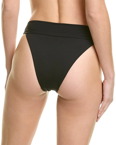 Shop Weworewhat Cheeky High-leg Bikini Bottom In Black