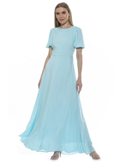 Shop Alexia Admor Imogen Dress In Blue