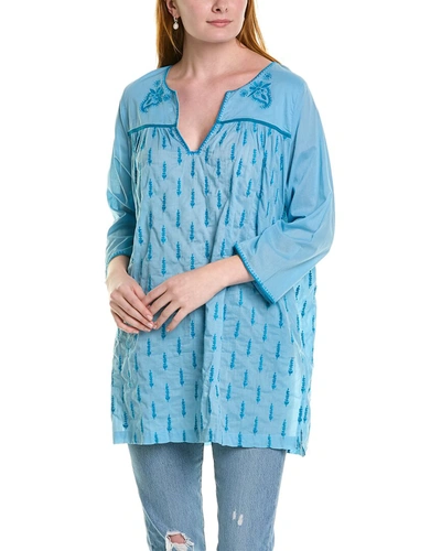 Shop Pink Chicken Jade Cover-up Tunic In Blue