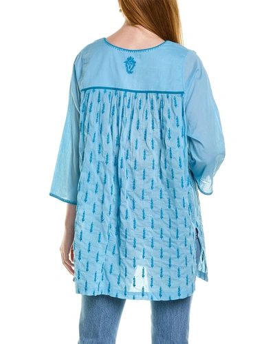 Shop Pink Chicken Jade Cover-up Tunic In Blue