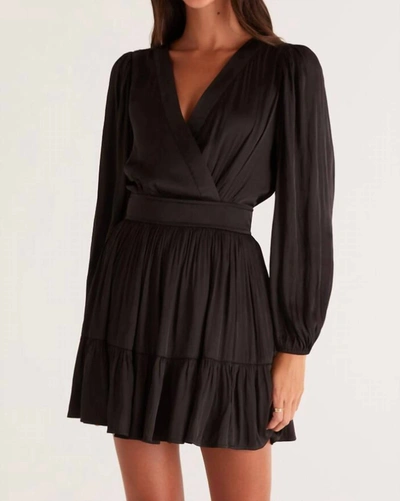 Shop Z Supply Alita Mini Dress In Black