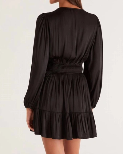 Shop Z Supply Alita Mini Dress In Black