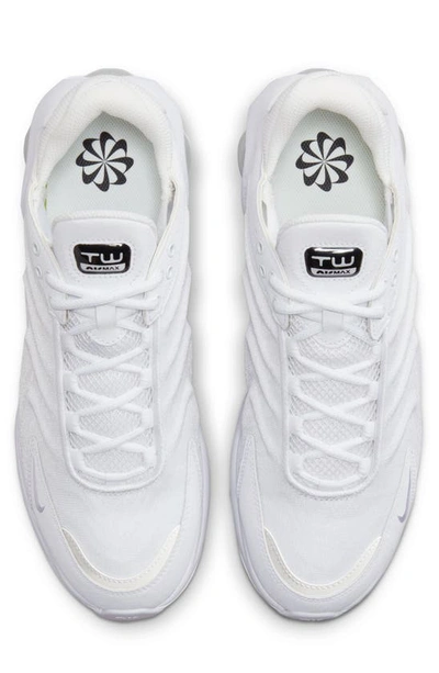 Shop Nike Air Max Tw Sneaker In White/ White/ White/ White