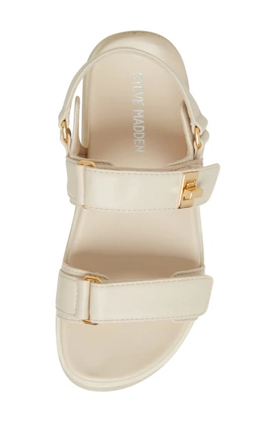 Steve Madden Jmona Sandal In White
