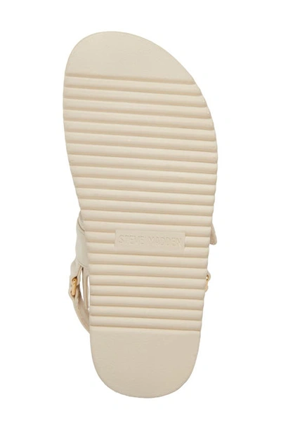 Steve Madden Jmona Sandal In White