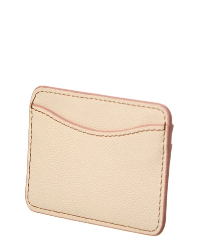 Shop See By Chloé Leather Card Case In Brown
