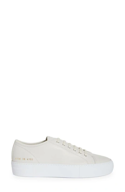 Common Projects Tournament Classic Low Top Sneaker In Off White