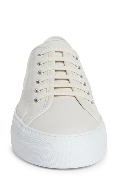 Common Projects Tournament Classic Low Top Sneaker In Off White