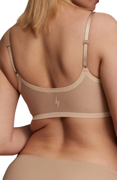 Shop Eby 2-pack Adjustable Support Bralettes In Nude
