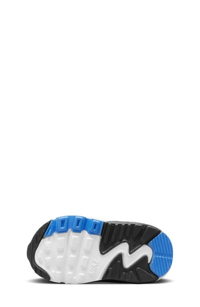 Shop Nike Kids' Air Max 90 Ltr Sneaker In White/ Platinum/ Grey/ Green