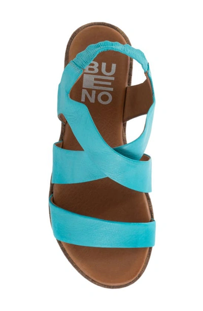 Shop Bueno Dawn Sandal In Turquoise