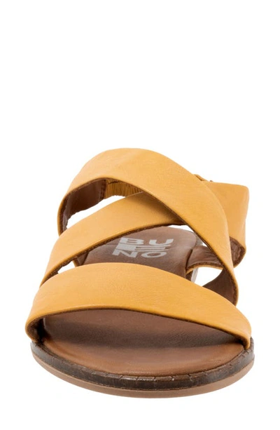 Shop Bueno Dawn Sandal In Mustard