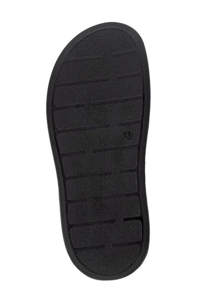 Bueno Womens Criss-cross Slide Sandals In Black