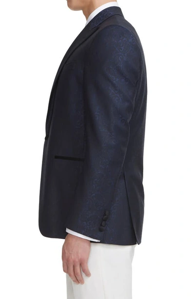 Jack Victor Elwood Tuxedo Jacket In Blue
