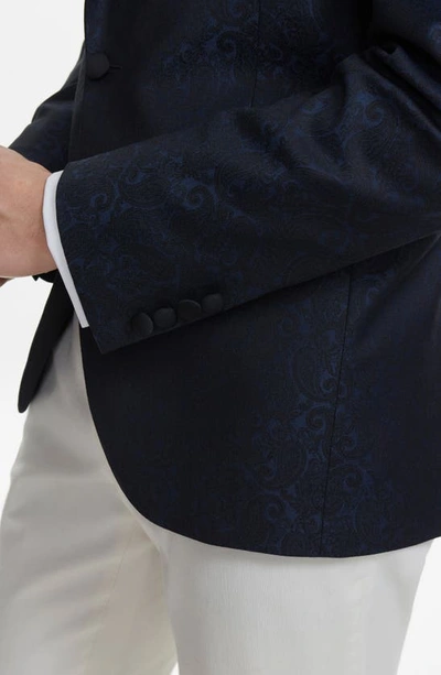 Jack Victor Elwood Tuxedo Jacket In Blue